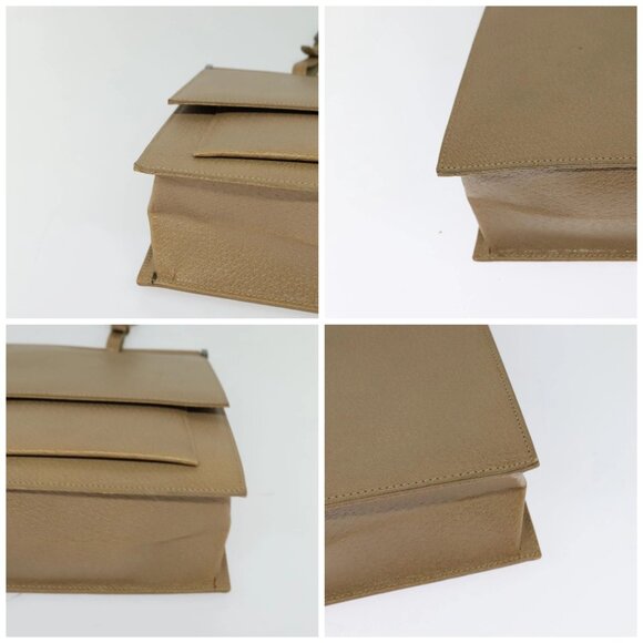 GUCCI Shoulder Bag Leather Beige 001 3299 Auth BA3111 - Picture 16 of 16